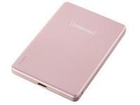 Intenso Batterie Externe Magnétique MW5000 5000 mAh – Compatible MagSafe Charge Sans Fil USB C PD Fine & Compacte – Testée en Allemagne – Rosé Neuf - vue 5