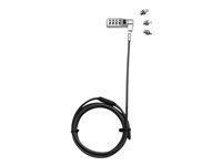 Dicota Cable De Securite Ultra-Mince 2M Argent de Inmac Wstore