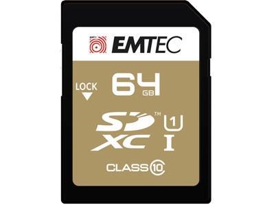EMTEC Elite Gold - carte mmoire flash - 64 Go - SDXC