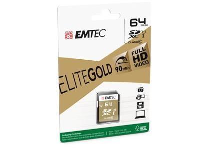 EMTEC Elite Gold - carte mmoire flash - 64 Go - SDXC