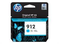 HP 912 - cyan - original - cartouche d'encre
