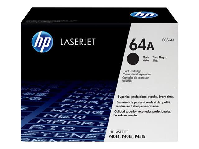 HP 64X -  rendement lev - noir - originale - cartouche de toner (CE364XC) - Contract