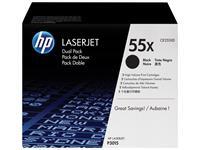 Hp Noir 55X - Pack De 2 - À Rendement Élevé - Neuf - Image 4