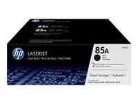 HP 85A - pack de 2 - noir - original - LaserJet - cartouche de toner (CE285AD)
