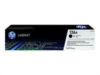 HP 126A - noir - original - LaserJet - cartouche de toner ( CE310A )
