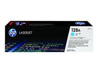 HP 128A - cyan - original - LaserJet - cartouche de toner (CE321A)