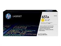 HP 651A - jaune - original - LaserJet - cartouche de toner (CE342A)