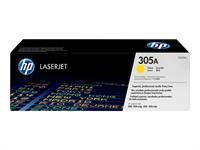 HP 305A - jaune - original - LaserJet - cartouche de toner (CE412A)