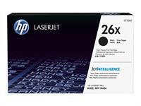 HP 26X -  rendement lev - noir - original - LaserJet - cartouche de toner (CF226X)