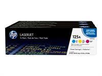 HP Pack de 3 CF373AM Cyan et Jaune - vue 7