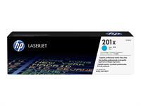 HP 201X - a rendement eleve - cyan - originale - LaserJet - cartouche de toner (CF401X)