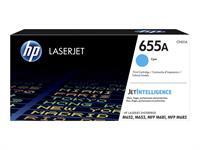 HP 655A - cyan - original - LaserJet - cartouche de toner (CF451A)