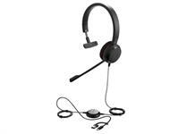 Jabra Evolve 20, Mono MS, adaptateur USB C/A