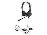 Jabra Evolve 30 II, UC stereo, adaptateur USB C/A