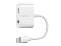 Belkin 3.5 mm Audio + Charge RockStar - Lightning vers prise casque/adaptateur de charge