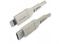 XtremeMac - Cble biodgradable Lightning MFI Type USB-C - 1m