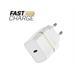 OtterBox Wall Charger - Adaptateur secteur - 20 Watt (USB-C) - blanc - Europe (sauf Royaume-Uni, Irlande, Malte et Chypre)