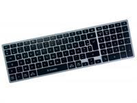 XtremeMac - Clavier AZERTY en aluminium sans fil multi-appareils