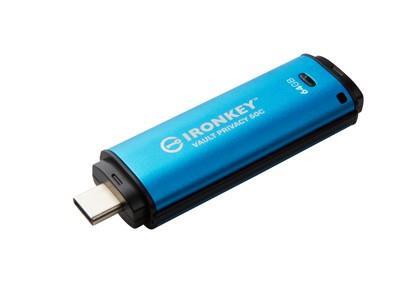 Kingston IronKey Vault Privacy 50 Series - cl� USB - 64 Go - Conformit� TAA