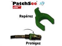 PATCHSEE - PatchClip - Codage couleur pour connecteurs - Vert épicéa - Pack de 50 - Image 2