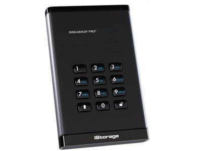 iStorage diskAshur PRO - disque dur - 2 To - USB 3.2 Gen 1 - TAA