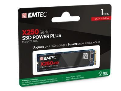 EMTEC SSD Power Plus X250 - SSD - 1 To - SATA 6Gb/s