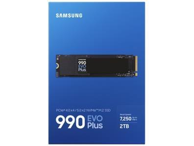 Samsung 990 EVO Plus MZ-V9S2T0 - SSD - 2 To - PCIe 5.0 x2 (NVMe)