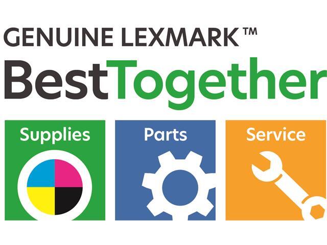 Lexmark Onsite Service - contrat de maintenance prolong - 3 annes - 2me/3me/4me anne - sur site
