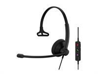 EPOS Micro-Casque Impact 100 Ms Mono Usb-C+A Noir de Inmac Wstore