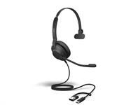 Micro-Casque Jabra Evolve2 30 SE – Filaire Mono, Suppression du Bruit, USB-A/C - vue 3
