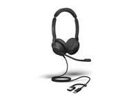 Casque Jabra Evolve2 30 SE – Micro-casque Filaire USB Type-C/A Certifié UC - vue 3