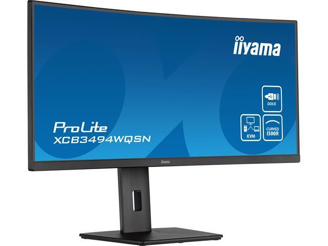 Moniteur 34\'\'4K avec Docking USB-C + RJ45 intgre