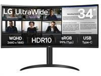 LG UltraWide 34WR55QK-B - cran LED - incurv - 34