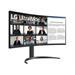 LG UltraWide 34WR55QK-B - cran LED - incurv - 34" - HDR