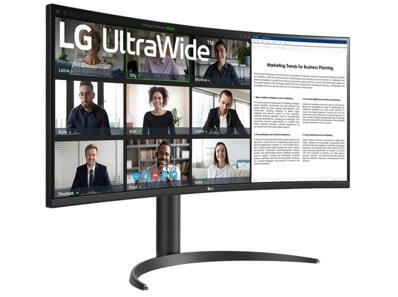 LG UltraWide 34WR55QK-B - cran LED - incurv - 34" - HDR