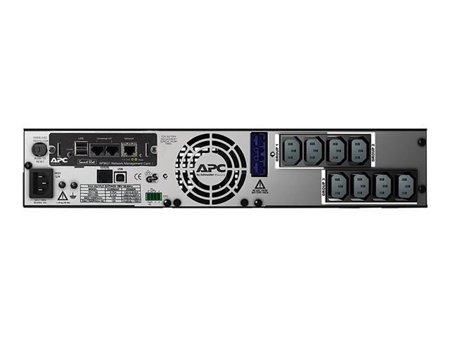APC Smart-UPS X 1500 Rack/Tower LCD - Onduleur (rack-montable) - CA 230 V - 1200 Watt - 1500 VA - Ethernet, RS-232, USB - connecteurs de sortie : 8 - 2U - noir - pour P/N: AR106SH6, AR106V, AR106VI, AR109SH6, AR112SH6, AR3103, AR3103SP, AR3106, AR3106SP