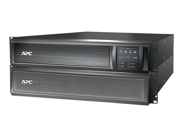 APC Smart-UPS X 1500 Rack/Tower LCD - Onduleur (rack-montable) - CA 230 V - 1200 Watt - 1500 VA - Ethernet, RS-232, USB - connecteurs de sortie : 8 - 2U - noir - pour P/N: AR106SH6, AR106V, AR106VI, AR109SH6, AR112SH6, AR3103, AR3103SP, AR3106, AR3106SP