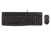 Logitech Noir Clavier Avec Pavé Numérique + Souris - Mk120 - Image 6