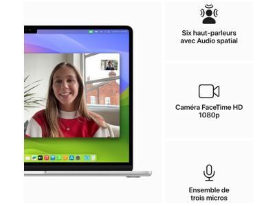 Apple MacBook Air - 15.3" - M3 - 16 Go - 512 Go SSD - Franais - argent
