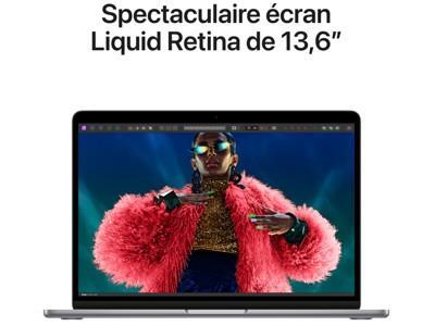Apple MacBook Air 13,6\'\' - M3 - 16Go - 256Go SSD - anglais international - gris sidral
