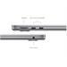 Apple MacBook Air 13,6\'\' - M3 - 16Go - 256Go SSD - anglais international - gris sidral