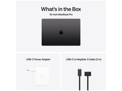 Apple MacBook Pro 16,2\'\' - M4 Pro - 24 Go - 1 To SSD - anglais amricain - noir sidral