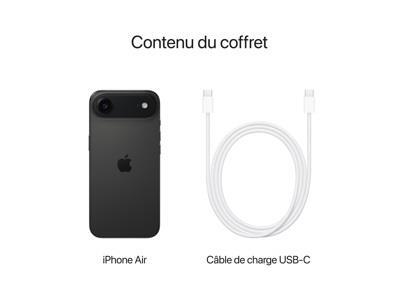 Apple iPhone Air - 1 To - 5G - noir sidral
