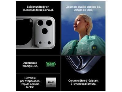 Apple iPhone 17 Pro - 512 Go - 5G - orange cosmique