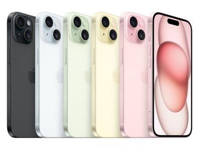 Apple iPhone 15 - Noir - 5G smartphone - 256 Go - GSM