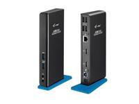 I-Tec Noir Usb 3.0/Usb-C Dual Hdmi Docking Station - Station D'accueil - Usb 3.0 - 2 X Hdmi - 1Gbe - Image 3