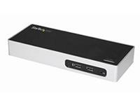 StarTech.com Station d'accueil USB 3.0 double affichage pour PC portable - Replicateur de port - USB