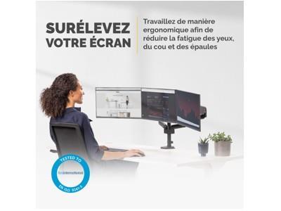 Fellowes Platinum Series Triple Arm kit de montage - bras rglable