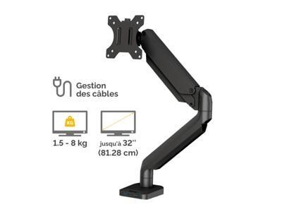Fellowes - Bras porte-cran simple Platinum Series