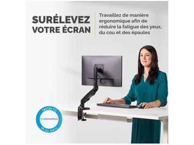 Fellowes - kit de montage - bras rglable - pour moniteur - noir, RAL 9017